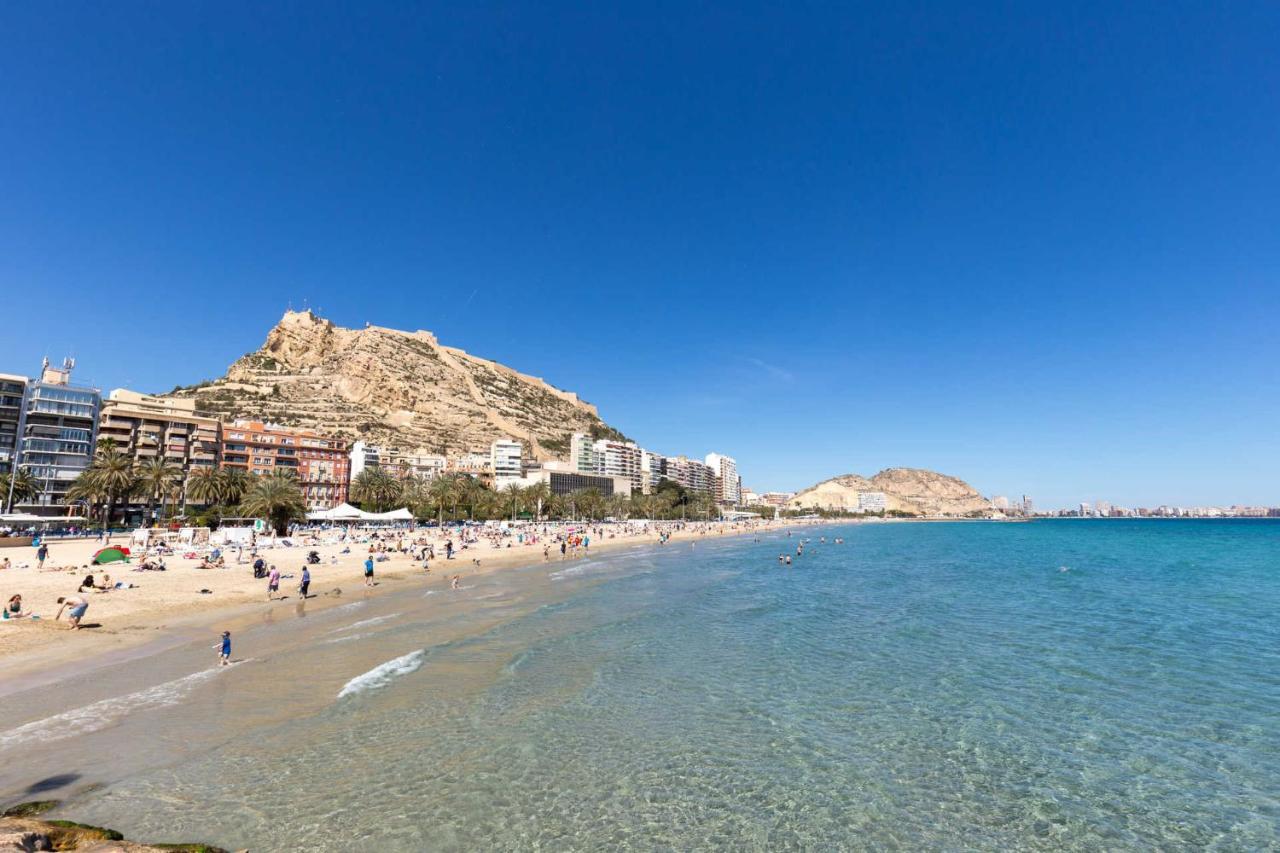 Alicante Colorful Penthouse Center 5C Daire Dış mekan fotoğraf