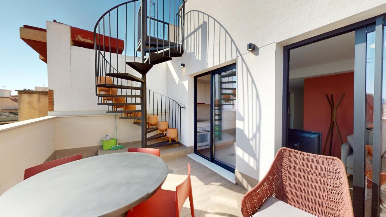 Alicante Colorful Penthouse Center 5C Daire Dış mekan fotoğraf