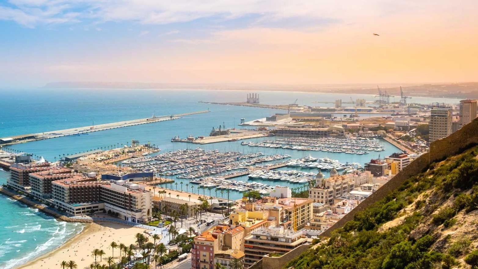 Alicante Colorful Penthouse Center 5C Daire Dış mekan fotoğraf